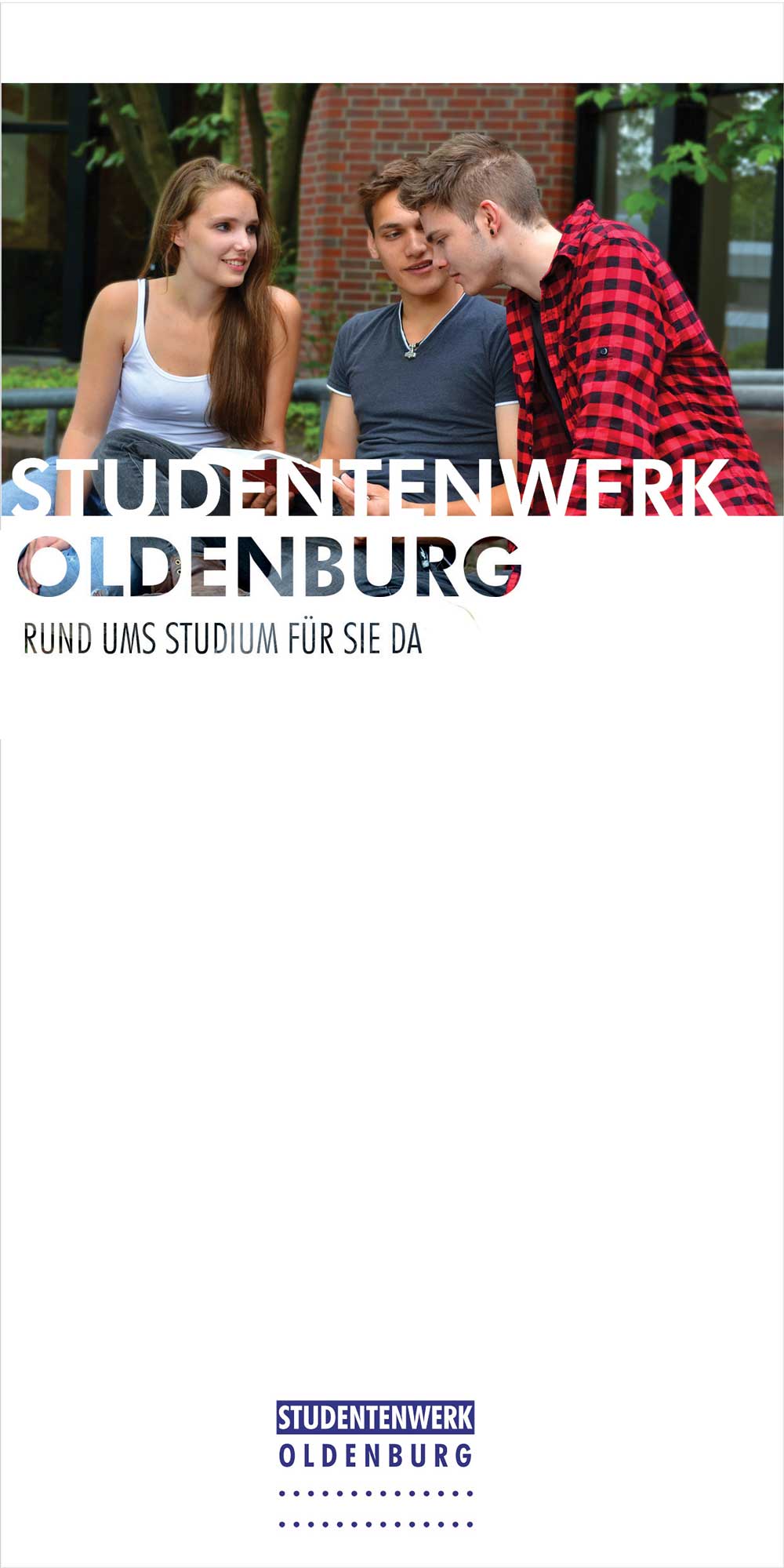 Faltblatt Studentenwerk Oldenburg allgemein - Titel